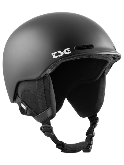 TSG Flowline Solid Color Helmet musta