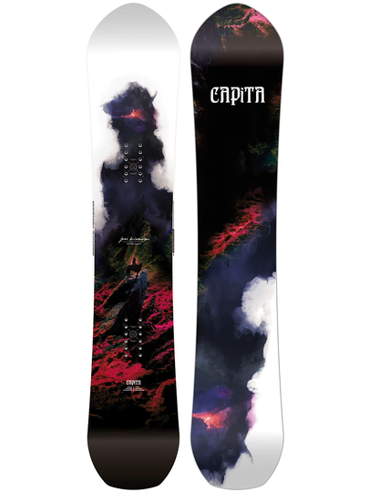 CAPiTA The Equalizer By Jess Kimura 154 Snowboard kuviotu