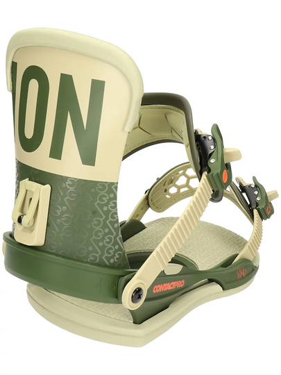 UNION Contact Pro 2022 Snowboard Bindings vihreä