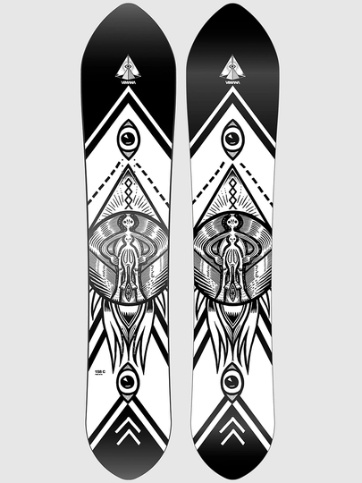 Vimana Astro Heka 154 Snowboard valkoinen