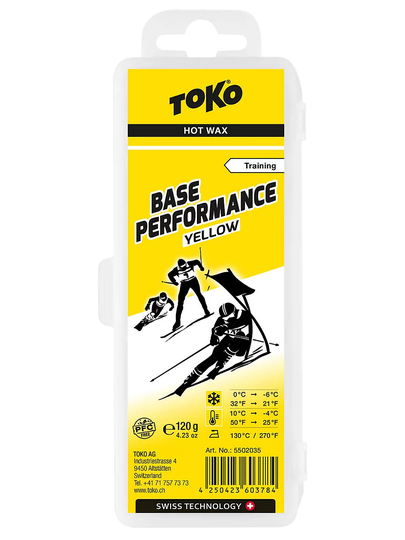 Toko Base Performance 120 g Yellow Wax kuviotu