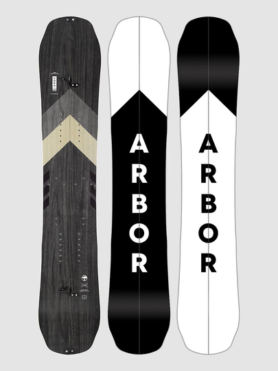 Arbor Coda Camber 162W 2023 Splitboard harmaa
