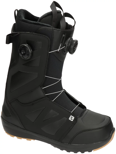 Salomon Launch Boa SJ Boa 2022 Snowboard Boots musta