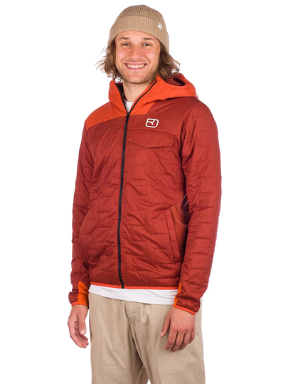 Ortovox Swisswool Piz Badus Insulator Jacket oranssi