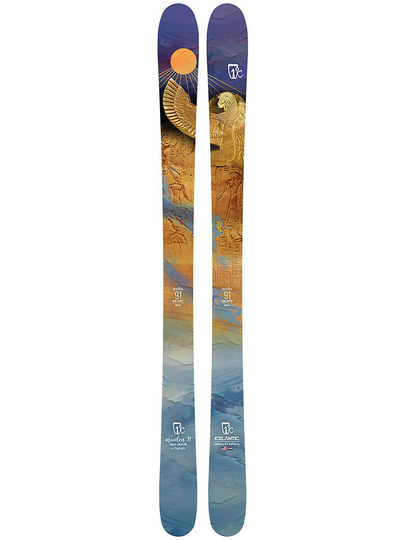 Icelantic Maiden 91mm 162 Skis kuviotu