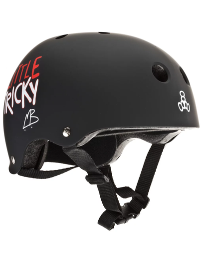 Triple 8 Little Tricky Brainsaver Helmet musta