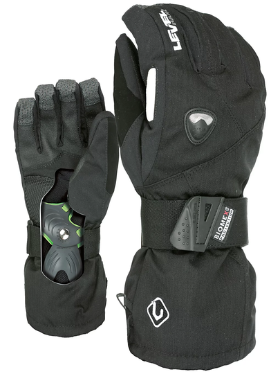 Level Fly Gloves musta