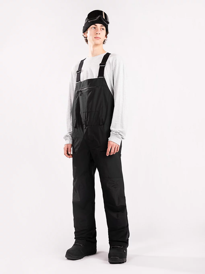 Jones Snowboards Mountain Surf Bib Pants musta
