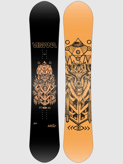 Vimana Clone Michi Albin 161 Snowboard musta
