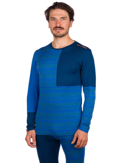 Ortovox 185 Rock 'N' Wool Base Layer Top sininen