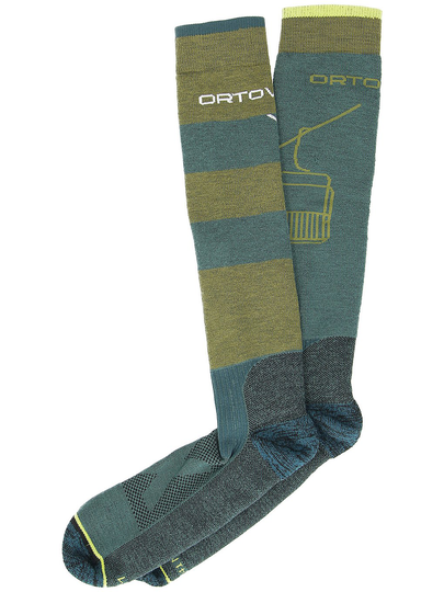 Ortovox Free Ride Long Tech Socks vihreä