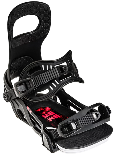 Bent Metal Joint 2022 Snowboard Bindings musta