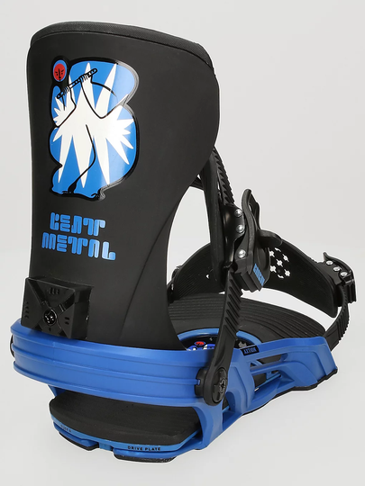 Bent Metal Axtion 2022 Snowboard Bindings sininen