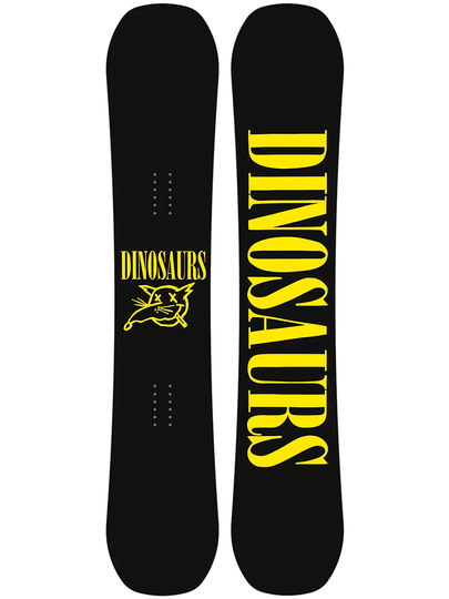 Dinosaurs Will Die Rat 153 Snowboard musta